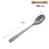 Juego de cubiertos vintage de acero inoxidable 304, cuchillo para bistec engrosado para cocina occidental, cuchara de café de restaurante con acabado envejecido, cuchara de postre