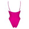 Traje de baño de una pieza sin mangas y sin tirantes para mujer 2026 Nuevo Color Sólido Fruncido Bandeau Triángulo Traje de baño Comercio Exterior Transfronterizo Aliexpress