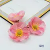 Flor de Amapola Simulada Pasador DIY Tocado Estilo Dinastía Han Antigua Ramillete Accesorios para Sombrero Guía de Fotografía de Bodas