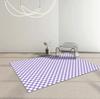 Alfombra de tablero de ajedrez para dormitorio, sala de estar, estilo sencillo, habitación de niña, mesita de noche, mesa de centro, sofá, alfombra de piso a cuadros de celebridades de Internet