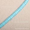 3X6MM contas de fatia lisa contas soltas de vidro cristal contas vitrificadas diy acessórios de joias com miçangas artesanais