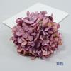 Caja de regalo de mano con decoración de flor de hortensia estilo europeo, flor artificial al por mayor, 54 piezas, hortensia pintura al óleo, arreglo floral para boda, cabeza de flor