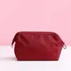 Algodão disse nova bolsa de cosméticos à prova d'água cor Morandi portátil para viagem bolsa de lavagem de maquiagem bolsa de armazenamento multifuncional