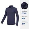Equipe de Golfe Pedido Mínimo de 10 Peças Entrega em 48 Horas Taxa de Logo Grátis Roupas Femininas Camiseta de Manga Longa Roupas Femininas