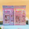 Serie de Paseos Divertidos de Kelu Lu Escena de Tienda de Paisajismo Casa Tridimensional 3D DIY Pegatinas de Paisajismo Manual de Materiales de Decoración