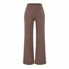 Calça Casual de Bolinhas Pure Desire Spicy Girl Calça Micro Flare Feminina Novidades Primavera/Verão Calça para Caminhar Emagrecedora Mostra Silhueta Calça de Perna Reta Comprimento Total