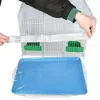 Capa de bandeja para pet filme plástico tapete gaiola de pássaro gaiola de cachorro tapete higiênico para urina tapete de limpeza bolsa de bandeja bolsa de limpeza de bandeja