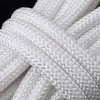 Corda Trançada de Nylon Corda com Núcleo Branco Corda de Amarração Corda de Barraca Resistente ao Desgaste ao Ar Livre Corda Trançada Colorida Corda de Resgate