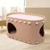 Nido de Gato de Fieltro, Rascador para Gatos, Casa para Gatos de una Pieza Resistente al Desgaste y que no Suelta Pelo, Casa para Gatos, Nido para Mascotas, Nido para Gatos de Doble Capa Engrosado