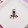 Llavero de Oso Fresa de Dibujos Animados Colgante de Mickey Minnie AirPods Llaves de Coche de Pareja Bolsa de Novia Colgante de Disco U