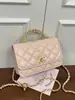 Bolso Acolchado Transfronterizo 2026 Nuevo Estilo Cadena de Moda Inspirado en Chanel Bolso de Hombro Caviar Bolso Cruzado Bolso de Mujer