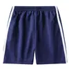 Shorts Esportivos Infantis, Calças Casuais de Verão para Meninos, Bermudas de Cinco Pontos para Meninas, Estilo Fino para Bebês e Crianças, Hot Pants Listrados