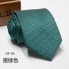 Gravata formal de negócios masculina fio de poliéster Seta 8cm gravata de negócios