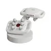 Novo modelo de pistola de massagem facial de quatro a seis cabeças para relaxamento muscular, massageador facial de alta frequência, relaxador muscular profundo, massageador facial profundo para pescoço