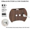 Lâmpada de Parede Magnética Recarregável LED Amazon Minimalista Quarto Hotel Luminária de Cabeceira USB Sem Furo Certificada EU CE