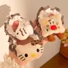 Diadema de Peluche con Pelo de Color, Lazo de Intestino Grueso, Goma Elástica para Niña Linda, Lazo de Corazón, Accesorios para Coleta al por Mayor