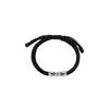 Pulsera Retro con Patrón Ping An para Hombre, Pulsera de Moda para Hombre Estilo Frío ins, Pulsera Versátil para Hombre, Distintiva Correa de Mano Tejida a Mano de Doble Anillo