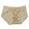 Roupas íntimas de renda fenda alta estilo desejo puro feminino algodão algodão entrepernas antibacteriano feminino sexy plus size menina atacado