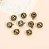 Acessórios Coloridos em Forma de Sino Pequeno de 14mm Peças para Joias DIY Chaveiro Sino para Pet Enfeite de Natal