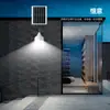 Lâmpada LED solar com controle remoto, luminária de pátio externa suspensa, lâmpada de carregamento de iluminação de emergência dividida para ambientes internos e externos