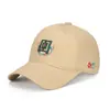 Nueva Gorra de Béisbol Nacional de Moda Bordada Sombrero de Sol para Primavera y Otoño Protección Solar Juvenil Gorra Suave de Copa Superior Gorra Casual Versátil Transfronteriza