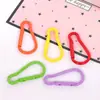 Ganchos Pintados de Colores Dulces de Alta Calidad, Mosquetones, Hebillas de Ajuste de Aleación de Zinc, Herramientas de Escalada, Accesorios para Bricolaje
