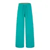 Pantalones Deportivos Anchos de Algodón Retro Americano para Mujer 2026 Sueltos Cintura Elástica Versátiles Casuales Caídos Largos