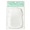 Marcadores de flores secas estilo Ins, pegatinas de botella de vidrio transparente, especímenes de plantas, pegatinas en relieve hechas a mano para manualidades infantiles, regalos y premios