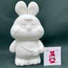 Muñeco de yeso de vinilo a prueba de caídas de celebridad de internet, muñeco de graffiti, blanco grande, para colorear a mano de niños, puesto de pintura, venta al por mayor
