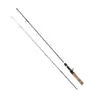 Caña de Baitcasting UL Cruzada Venta al por mayor Punta Sólida Caña de Pescar para Lanzamiento Largo Pesca de Peces Blancos Caña para Micro Señuelos Caña de Pescar con Señuelos Set de Señuelos Señuelo