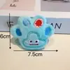 Novo pingente de pelúcia garra de gato de desenho animado Sanrio louro de jade pegadas de animal de estimação kt acessórios de broche diy para sapatos e chapéus atacado