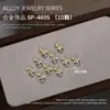 Accesorios para Uñas Artísticas Francesa Media Luna Aleación Mariposa Hueca Tridimensional Colgante DIY Usable en Uña Diamante Grande Decoraciones para Uñas
