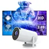 Venda Quente Transfronteiriça Console de Jogo Y300 Projetor Android 11 HD 720P Projetor Canhão Controle Duplo para Jogos