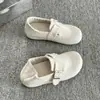 Mocasines sin cordones para mujer, nueva colección otoño 2026, ligeros, de punta cerrada, retro, sencillos, estilo Birkenstock, zapatos de suela plana
