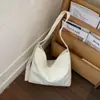 Bolso Tote Estilo Coreano con Estampado de Estrellas para Mujer 2026 Gran Capacidad Bolso de Hombro de Lona Bolso de Mano Versátil para Estudiantes y Viajes