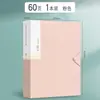 Carpeta de documentos tamaño A4 con múltiples capas, adecuada para guardar partituras, registros médicos y exámenes de estudiantes