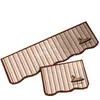 Tapetes de Cocina de Tierra de Diatomeas de Dibujos Animados, Tapetes Domésticos de Tira Larga de Secado Rápido, Juego de Dos Piezas, Resistentes al Desgaste, Absorbentes de Agua, Absorbentes de Aceite, Tapetes Antideslizantes