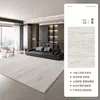 Tapete minimalista italiano para sala de estar, novo tapete de alta qualidade de luxo leve, à prova d'água e resistente à sujeira para sofá de casa, mesa de centro, tapete de cabeceira de quarto