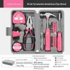 Conjunto de Ferramentas Hardware Alicate Chave Martelo Caixa de Ferramentas para Reparo Doméstico Conjunto Personalizado de Caixa de Ferramentas Domésticas