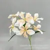 Arreglo Floral Artificial de Orquídea Llama y Glicinia 3D para Área de Bienvenida Decoración de Pared de Fondo Flores de Seda Guía de Escenario Flores Artificiales Transfronterizo