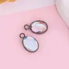 Accesorios de Joyería DIY de Aleación Transfronterizos con Alas de Ángel Incrustadas de Diamantes y Colgantes en Forma de Corazón para Collares, Pulseras y Aretes DIY