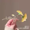 Grampo de Liga All-Match para Mulheres, Acessórios de Cabelo de Luxo Acessível para a Parte de Trás da Cabeça, Pegador de Artefato, Presilha Torcida Cauda de Peixe, Grampo de Cabelo Rosa