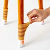Capas para Pés de Mesa e Cadeira, Capas para Maçanetas de Porta, Capas Protetoras, Anticolisão, Resistentes ao Desgaste, Capas Espessas para Pés de Mesa e Cadeira Amigas de Gatos, Protetores de Mesa Transparentes
