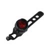 Luz Trasera de Bicicleta Monocular Luz de Casco Resaltada Advertencia Luz Trasera Aleación de Aluminio Luz Trasera Gema Equipo para Ciclismo de Montaña