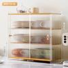 Estante de Almacenamiento para Tazas de Mesa de Comedor Gabinete Estante Interior para Tazas Estante de Almacenamiento para Tazas de Té Estante de Escritorio para Vasos de Agua Estante Organizador para Juego de Té