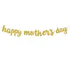 Amazon Feliz Día de la Madre Bandera de Letras Accesorios para Fotografía Colgante Decoración de Fiesta Temática Festiva Suministros
