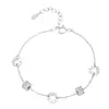 Pulsera S999 de Plata con Cintura Delgada Personalizada para Mujer, Lujo Accesible, de Gama Alta, Moderna y Versátil Pulsera de Plata de Ley
