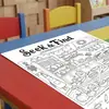 Compra direta transfronteiriça pôster para colorir livro de colorir tema Ação de Graças livro de desenho infantil livro de iluminação com imagens divertidas para encontrar e colorir