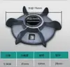 Aspa de Ventilador de Aluminio para Motor 3KW-22KW Motor Aspa de Ventilador de Alta Temperatura Aspa de Ventilador con Núcleo de Hierro Y100Y200Y160 Ventilador de Aluminio
