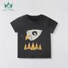 2024 verão nova camiseta de algodão de manga curta infantil roupa infantil Europa e Estados Unidos roupa de cima casual infantil